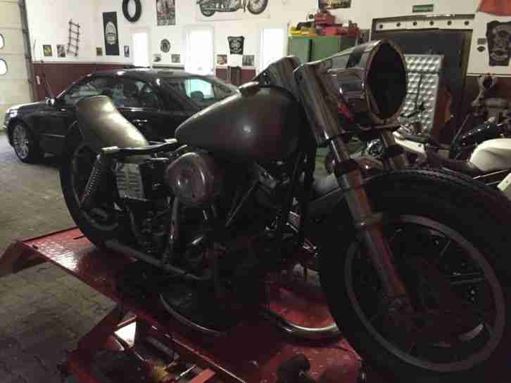 Harley Shovel Shovelhead Bobber