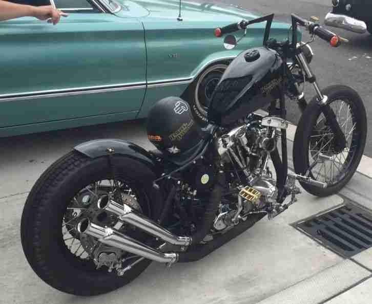 Harley Shovelhead Oldschool Bobber Shovel 1200ccm Handschaltung Kicker