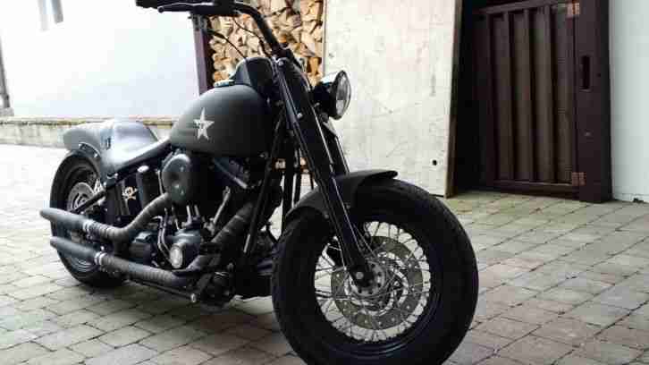 Harley Softail Cross Bones Umbau FLSTSB 2009er Modell