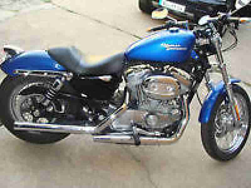 Harley- Sportster 883-08--erst 8800km--1a-Zustand-