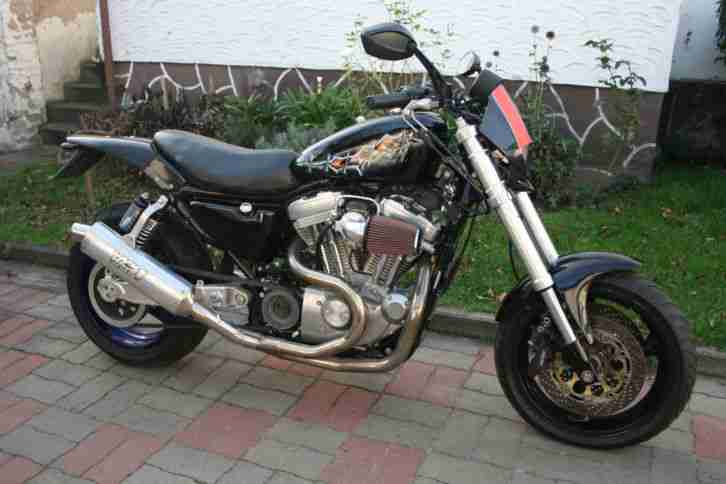 Harley Sportster 883 1200 Umbau Projekt