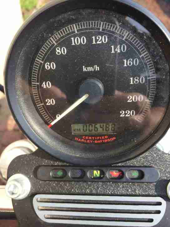 Harley Sportster 883 Low deutsch 2005 1.Hand wie neu, nur 6.400 km TüV neu 25KW