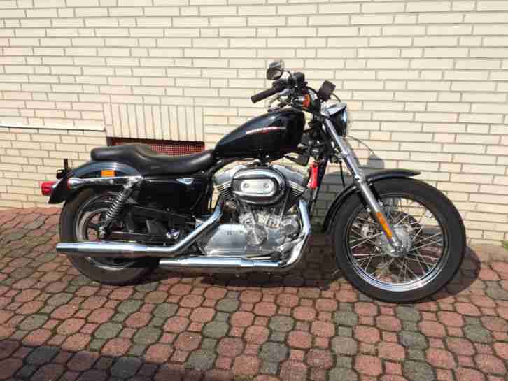 Harley Sportster 883 Low deutsch 2005 1.Hand wie neu, nur 6.400 km TüV neu 25KW