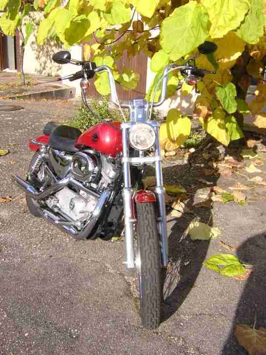 Harley Sportster Custom mit Penzl Auspuff TÜV 4/2016 Umbaukosten über 35000€