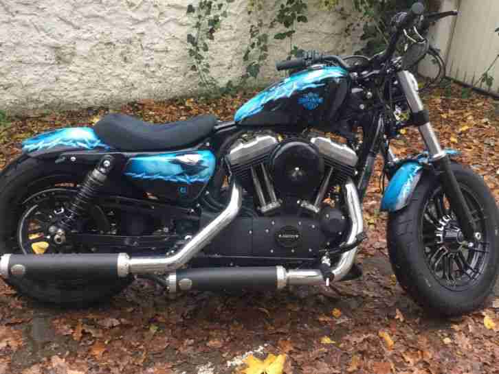 Harley Sportster Forty Eight 48 Ez:03.2016 neuwertiger zustand nur 1,345 km