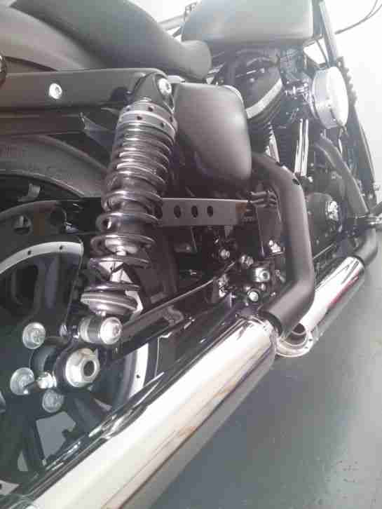 Harley Sportster XL883N IRON ABS Charcoal Denim Mod.2016 Umbauten