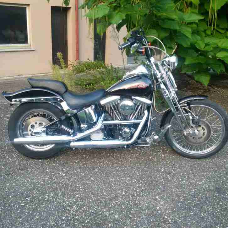 Harley Springer Softail FXSTS 99er EVO Bobber