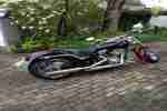 Harley mit HPU Rahmen und Upsidedown Gabel HD