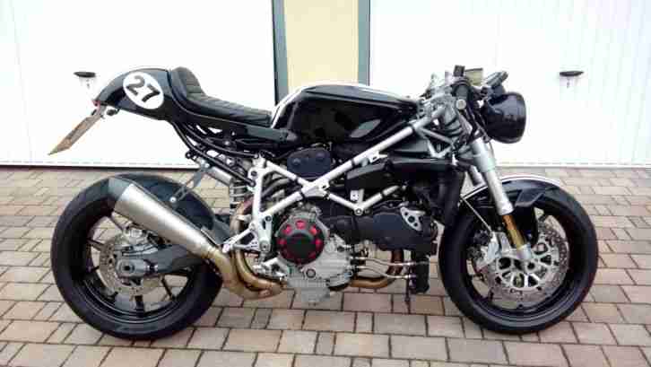 Herbstangebot Ducati 999 Cafe Racer Umbau nur 7.000 km inkl. Versand in D