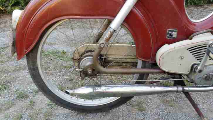 Hercules 219 Bastlerobjekt Moped Mokick Oldtimer von 1958