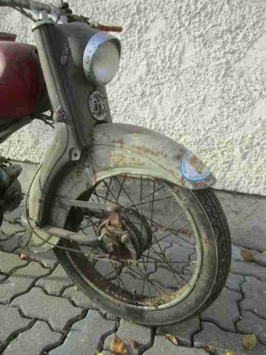Hercules 220 SK m. Sachs 50/3 LKH dreht Moped KKR 3,4 PS Oldtimer Bj 61 Herkules