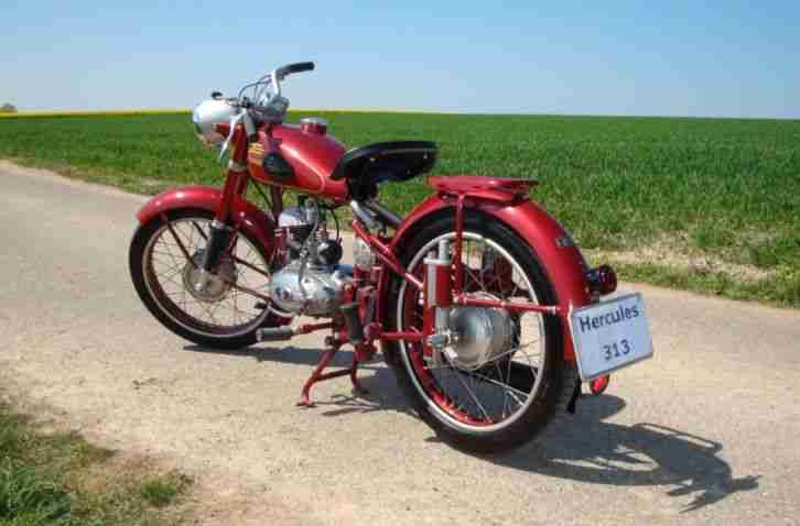 Hercules 313 Oldtimer Motorrad restauriert