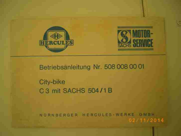 Hercules C3 Citybike / Mofa, 1.700 km !!