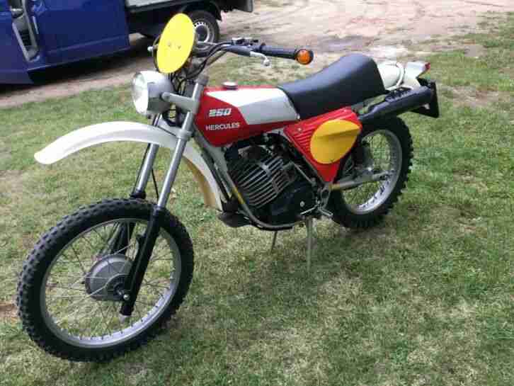 Hercules GS250 GS 250 Motorrad Originalzustand