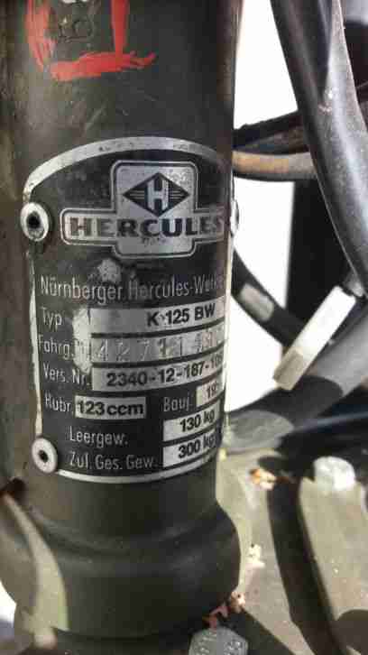 Hercules K 125 BW