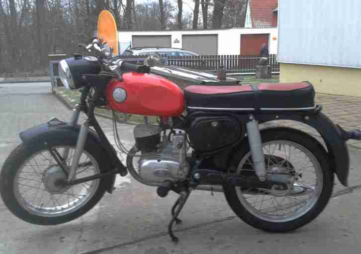 Hercules K100 Motorrad Oldtimer guter Zustand Baujahr 1958