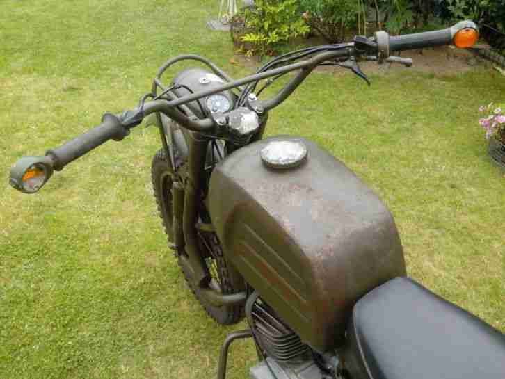 Hercules K125 BW V1 m. Schwinggabel 1970