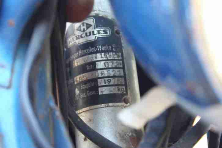 Hercules K50 RL zum Restaurieren