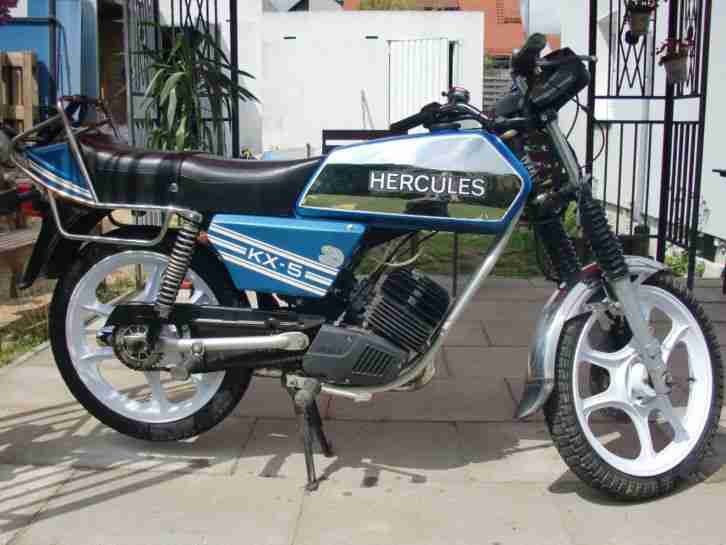 Hercules KX 5 Bj.89 mit Zubehör zum Herrichten oder Ausschlachten/scheunenfund