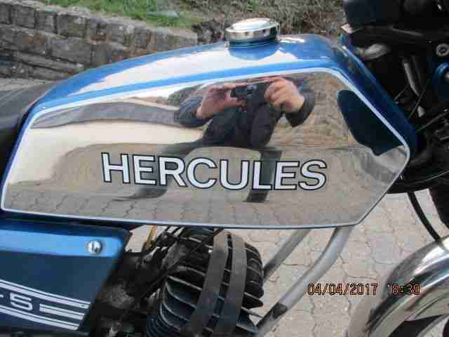 Hercules KX 5 blau 1985 Youngtimer angemeldet gut erhalten Original