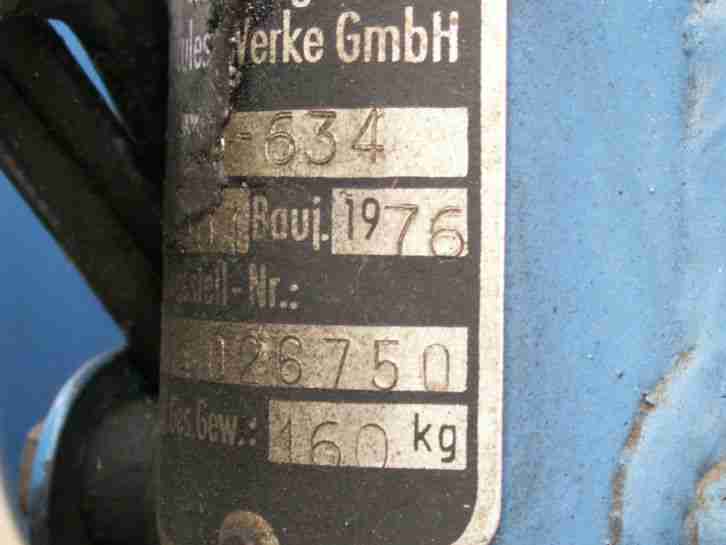 Hercules M5, Bj. 1976, unverbastelter Originalzustand