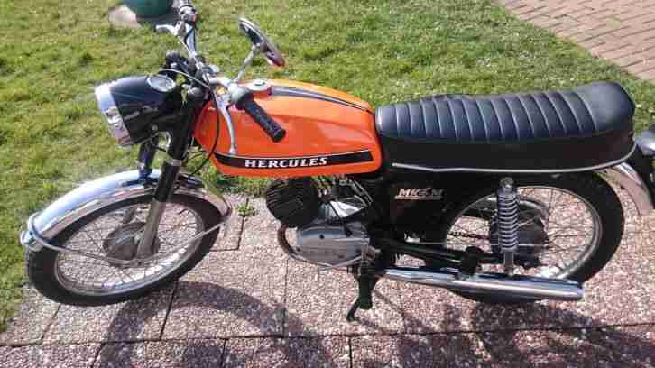 Hercules MK4M Sachs Motor 501/4BKF 1972 Mokick mit Orig. Betriebserlaubnis