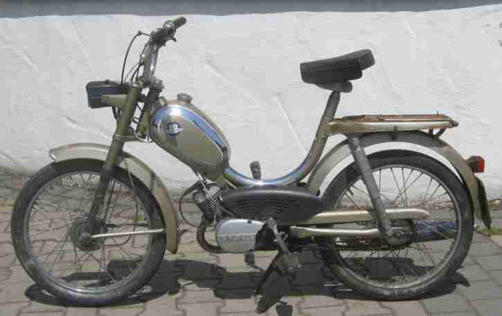Hercules MP2, Bj. 73 mit 2 Gank Sachs, Originalzustand, Scheunenfund für Bastler