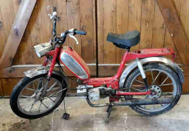 Hercules Mofa Prima 3S Baujahr 1983 Scheunenfund gute Restaurationsgrundlage