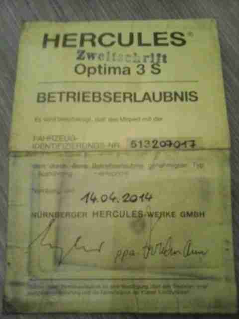 Hercules Optima 3
