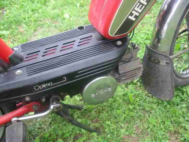 Hercules Optima 3 40km/h Moped 10721km mit Betriebserlaubnis Speichenfelgen