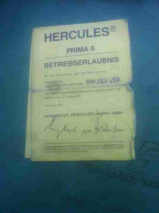 Hercules Prima 5