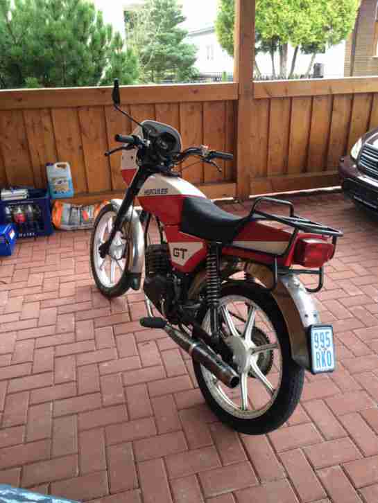 Hercules Prima GT 3 in Rot/Weiss mit Papieren zu verkaufen