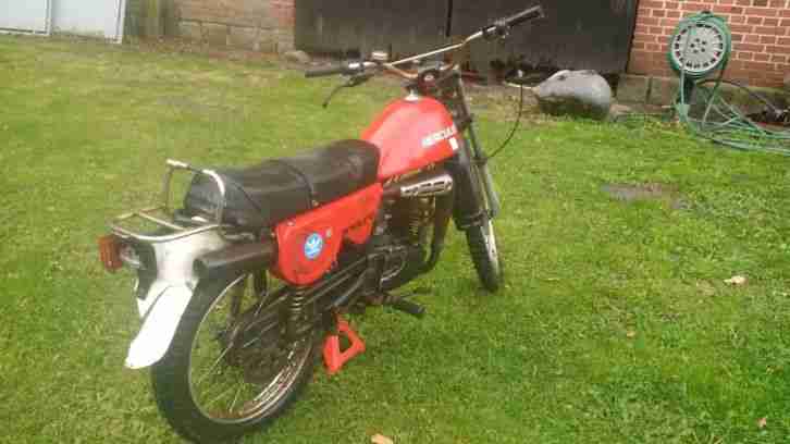 Hercules Supra 4 Enduro Bj. 1980 Kleinkraftrad 49ccm Moped Oldtimer mit Papiere