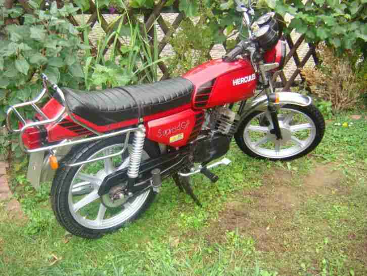 Hercules Supra 4 GP Moped, Mokick Oldtimer 50 er Sachs Motor Kleinkraftrad 40