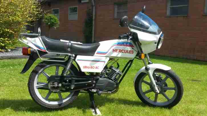 Hercules ULTRA 80 AC 91ccm /- 95 KM/H Zulassung 5 Gang aus 1982 /- Top Zustand