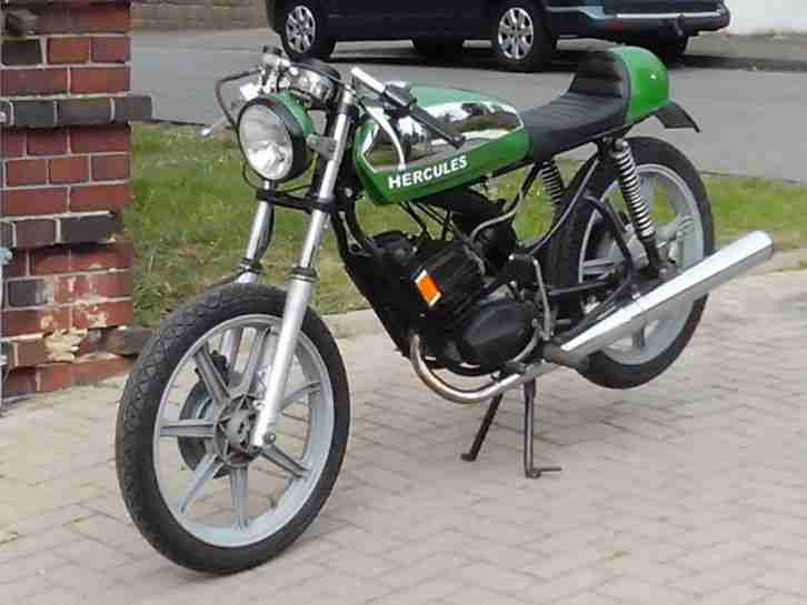 Hercules ULTRA 80 - K50 - Cafe Racer irish-green-met.