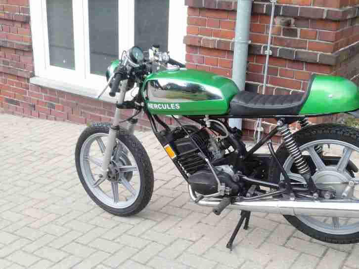 Hercules ULTRA 80 - K50 - Cafe Racer irish-green-met.