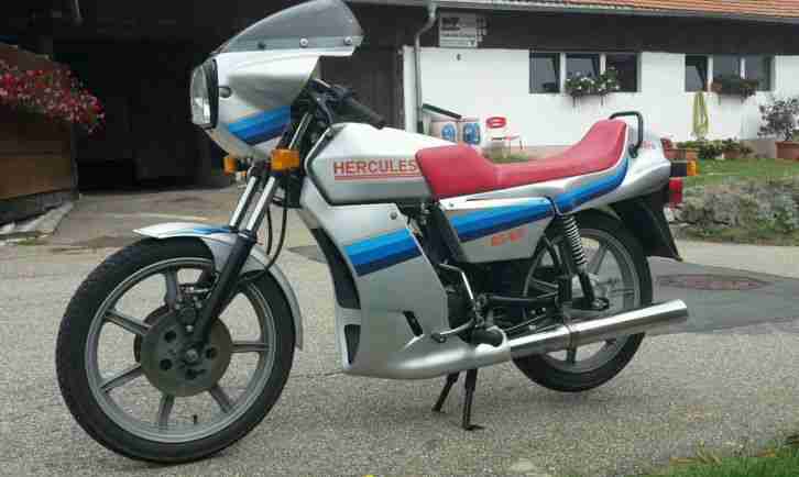 Hercules Ultra 80 RS Fahrzeug Sachs Motor Silberpfeil neu aufgebaut