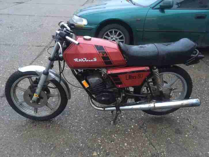 Hercules Ultra 80 Typ 686 Bj.1982 Sachs Motor Wasserkühler Sportlich Rarität