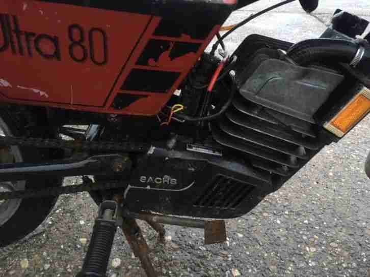 Hercules Ultra 80 Typ 686 Bj.1982 Sachs Motor Wasserkühler Sportlich Rarität