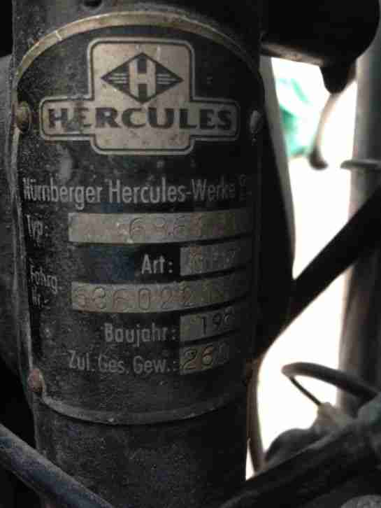 Hercules Ultra 80 Typ 686 Sachs Motor