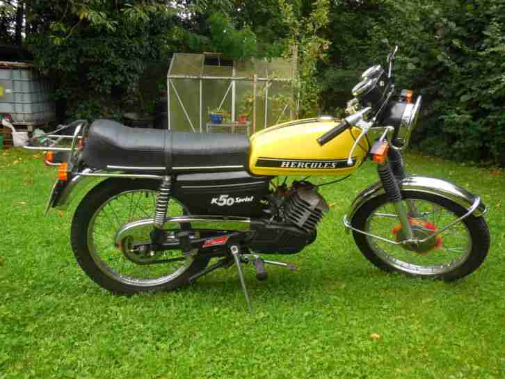 Hercules k 50 Sprint ! sehr schöner Neuaufbau mit 91 Kubik Mahle Zylinder