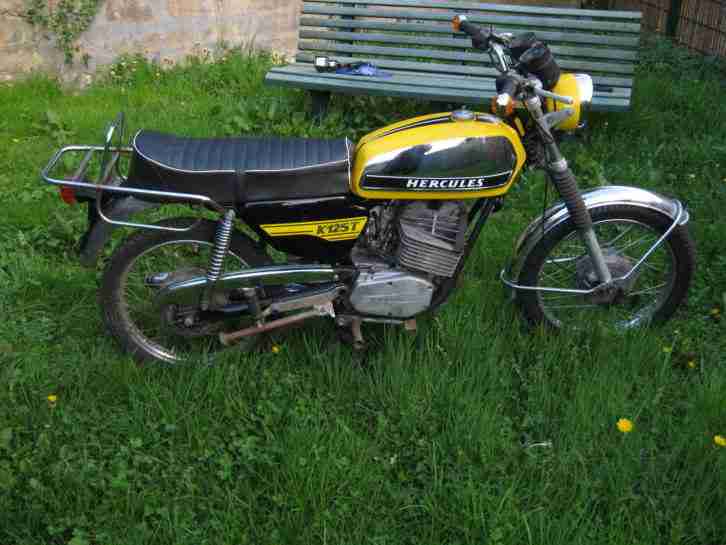 Hercules k125T Oldtimer BJ1973 Bastlerfahrzeug