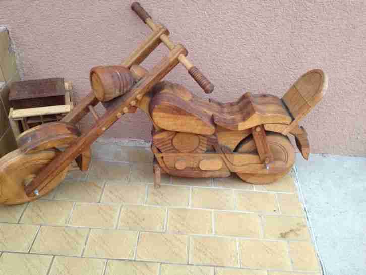 Holz Harley Davidson XXXL Handarbeit