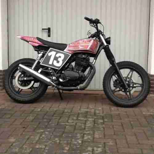 Honda 500 Scrambler Flattracker Street tracker custom twinshock Einzylinder