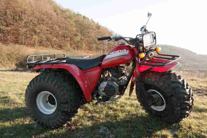 Honda ATC 200 ES Big RED Straßenzulassung