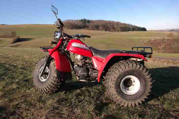 Honda ATC 200 ES Big RED Straßenzulassung absolut selten Rarität