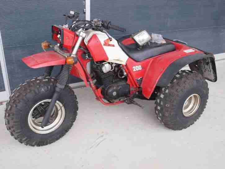 Honda ATC 200 X Trike Quad mit Papiere 125 185 250 SX x es