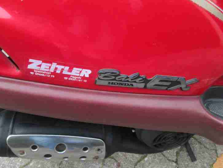 Honda Bali 100 EX Motorroller Roller Motorrad Tüv 05/2017