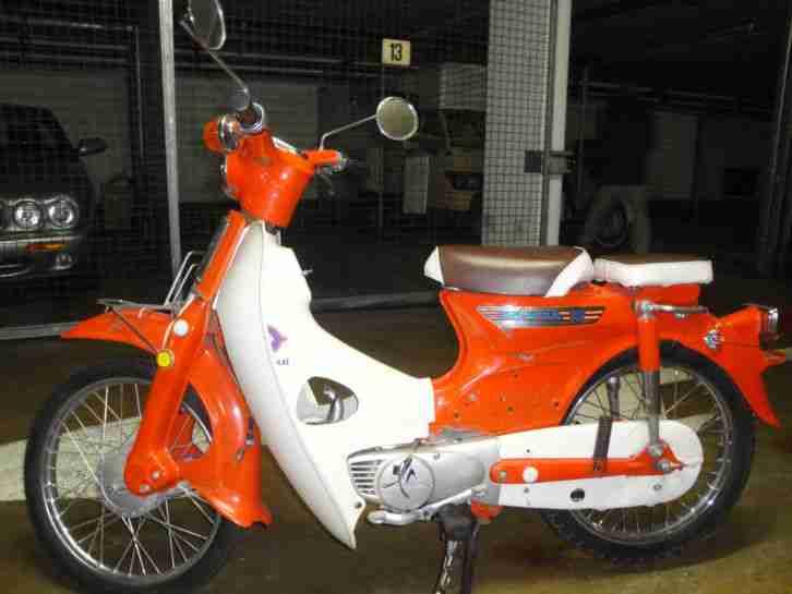 Honda C70 Asien Import incl. Unbedenklichkeitsbescheinigung und Originalpapieren